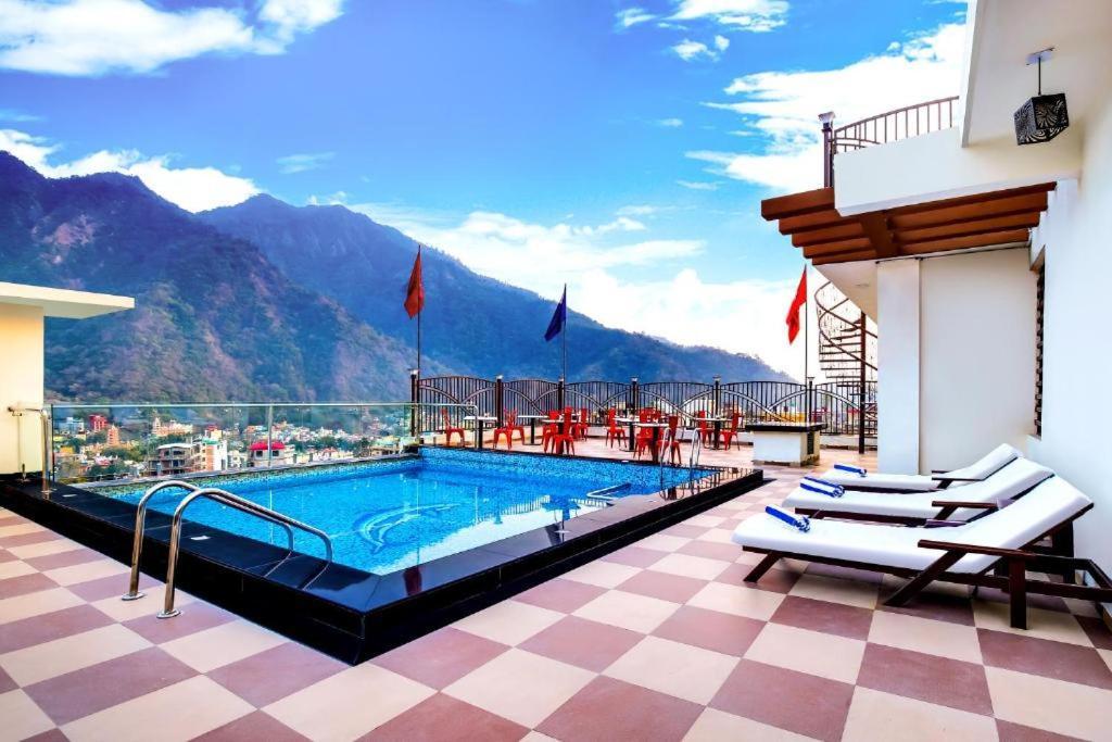 Harmony On Ganges - Laxmi Heights, Tapovan Rishikesh ภายนอก รูปภาพ
